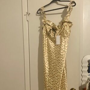 Reformation Silk Dress